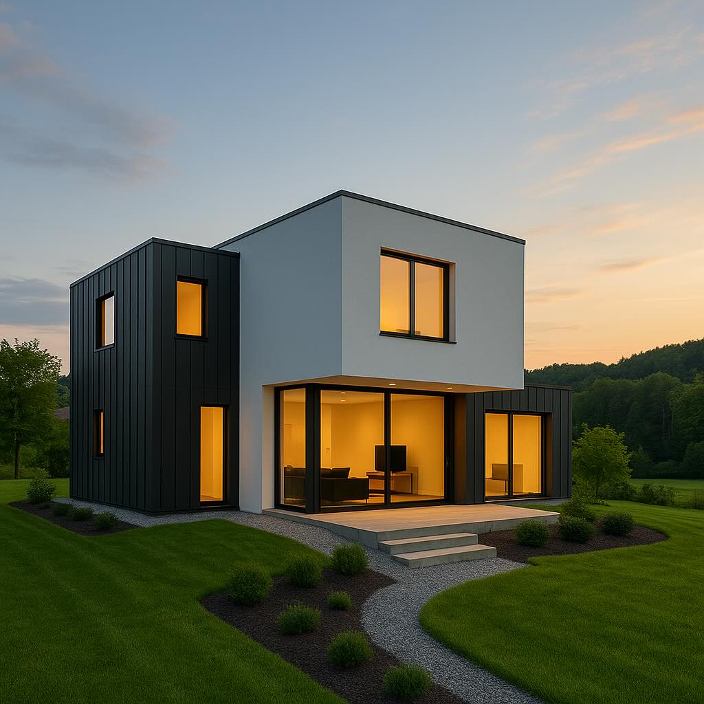 Sustainable Cube House